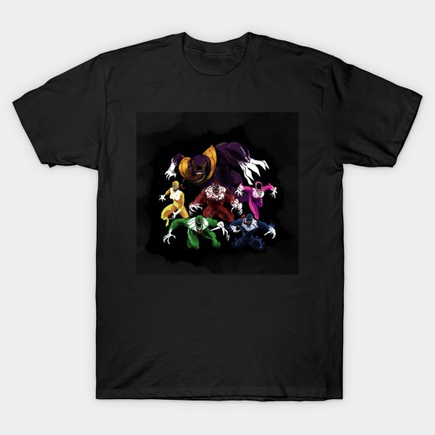 Zeo Venom Rangers T-Shirt by Ryan_Lindberg